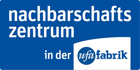 Logo des Nachbarschaftszentrums in der ufa-Fabrik
